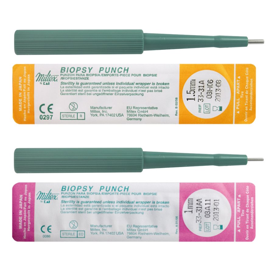 Sterile Dermal Punch Tool 1.5mm 14ga 