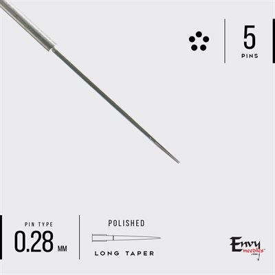 Aiguille Envy 5 bugpin ligneur rond Aiguille Envy 5 bugpin ligneur rond