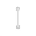 Barbell en Bioplast avec boules en acrylique