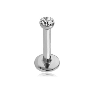 Labret interne avec boule et pierre Labret interne avec boule et pierre