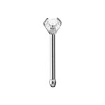 Nosebone with cubic zirconia