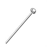 Bijou de nez avec une pierre