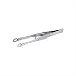 Slotted oval tweezer with lock
