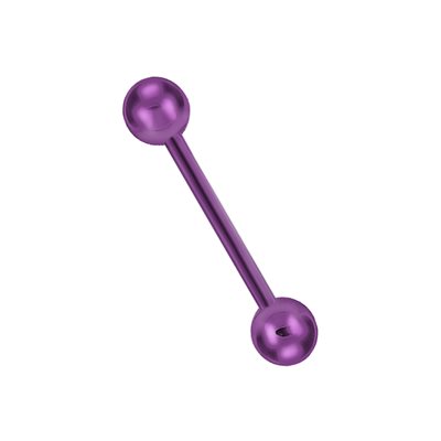 Barbell droite en titanium Barbell droite en titanium