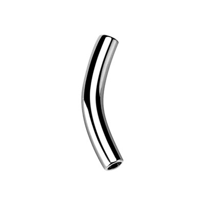 Tige de barbell courbé interne en titanium Tige de barbell courbé interne en titanium