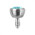 Titanium internal spare replacement jewelled ball