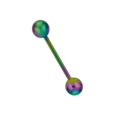 Micro barbell droite en titanium Micro barbell droite en titanium