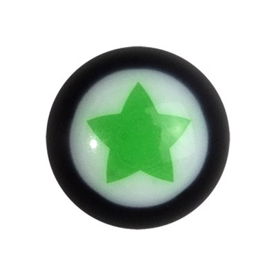 Acrylic spare replacement star ball