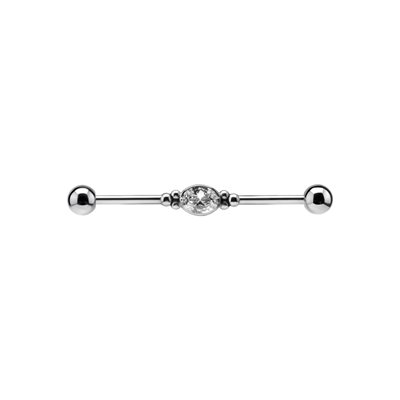Barbell industriel avec des pierres griffées Barbell industriel avec des pierres griffées