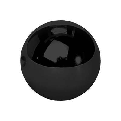 Black titanium spare replacement captive ball for bcr