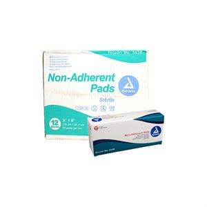 Sterile Absorbant Pads - 3" x 8" (12 boxes)