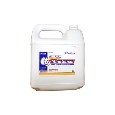 Tb minuteman hard surface disinfectant - 5L