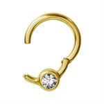 24k gold plated jewelled clicker