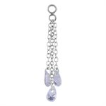 Pendentif avec chaines et pierres pour clicker
