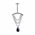 CoCr plated titanium internal attachment with chains