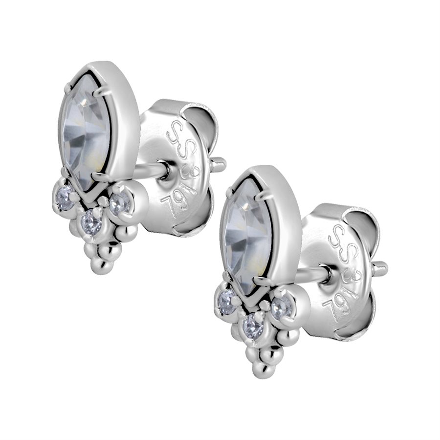 Boucles d'oreilles tribal avec des pierres Boucles d'oreilles tribal avec des pierres
