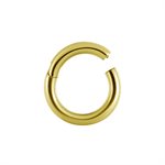18k gold hinged segment clicker