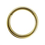 18k gold hinged segment clicker