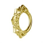 Anneau clicker en or 18k
