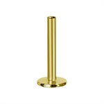 18k gold internal labret stem