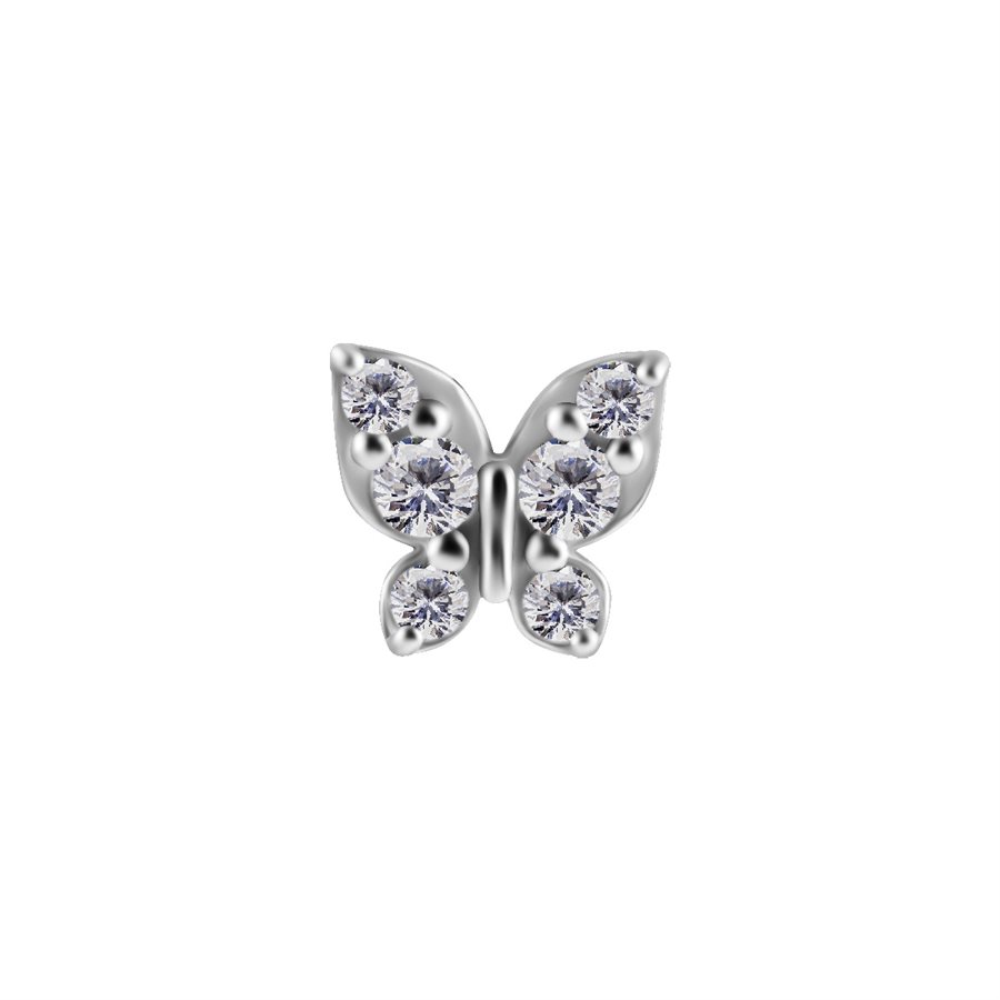 Threadless Butterfly Attachment Trinity Piercing Supplies Canada