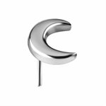 Attache sans filet en CoCr avec une lune