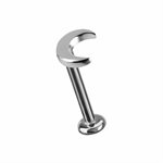 Attache sans filet en CoCr avec une lune