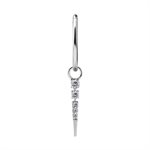 CoCr jewelled spike charm for clicker