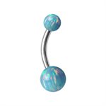 Navel banana with opals