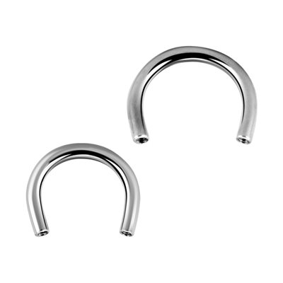 Tige de barbell circulaire interne en titanium Tige de barbell circulaire interne en titanium