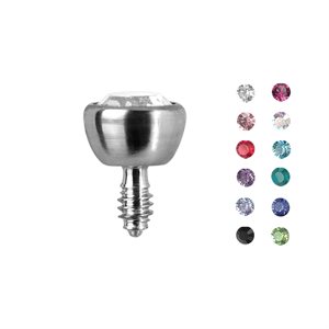 Titanium internal spare replacement jewelled ball