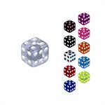 Acrylic spare replacement dice